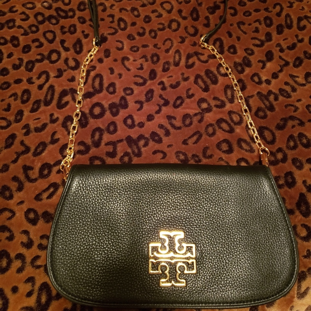 Authentic Tory Burch Britten Clutch/Crossb…